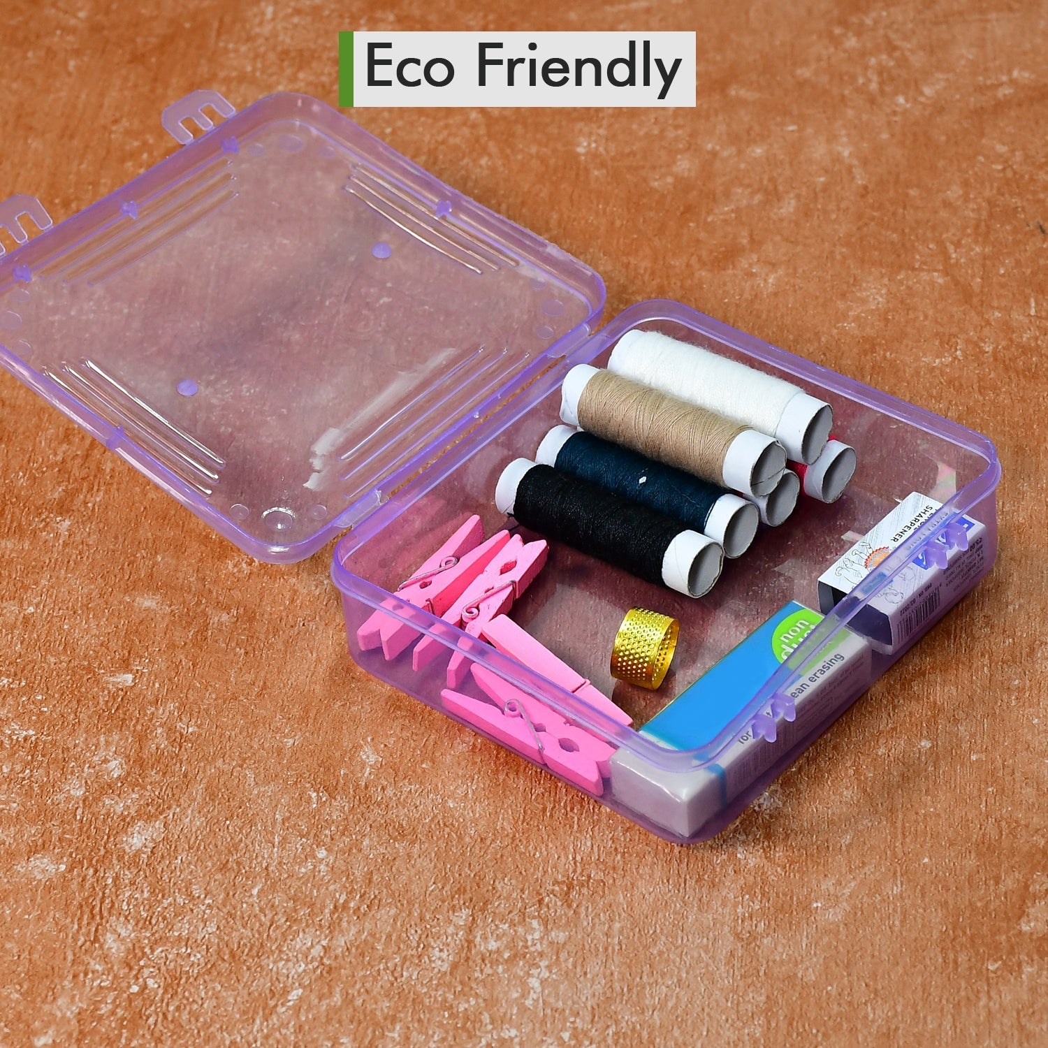 Durable plastic container for organizing and storing items Durable plastic container for organizing and storing items